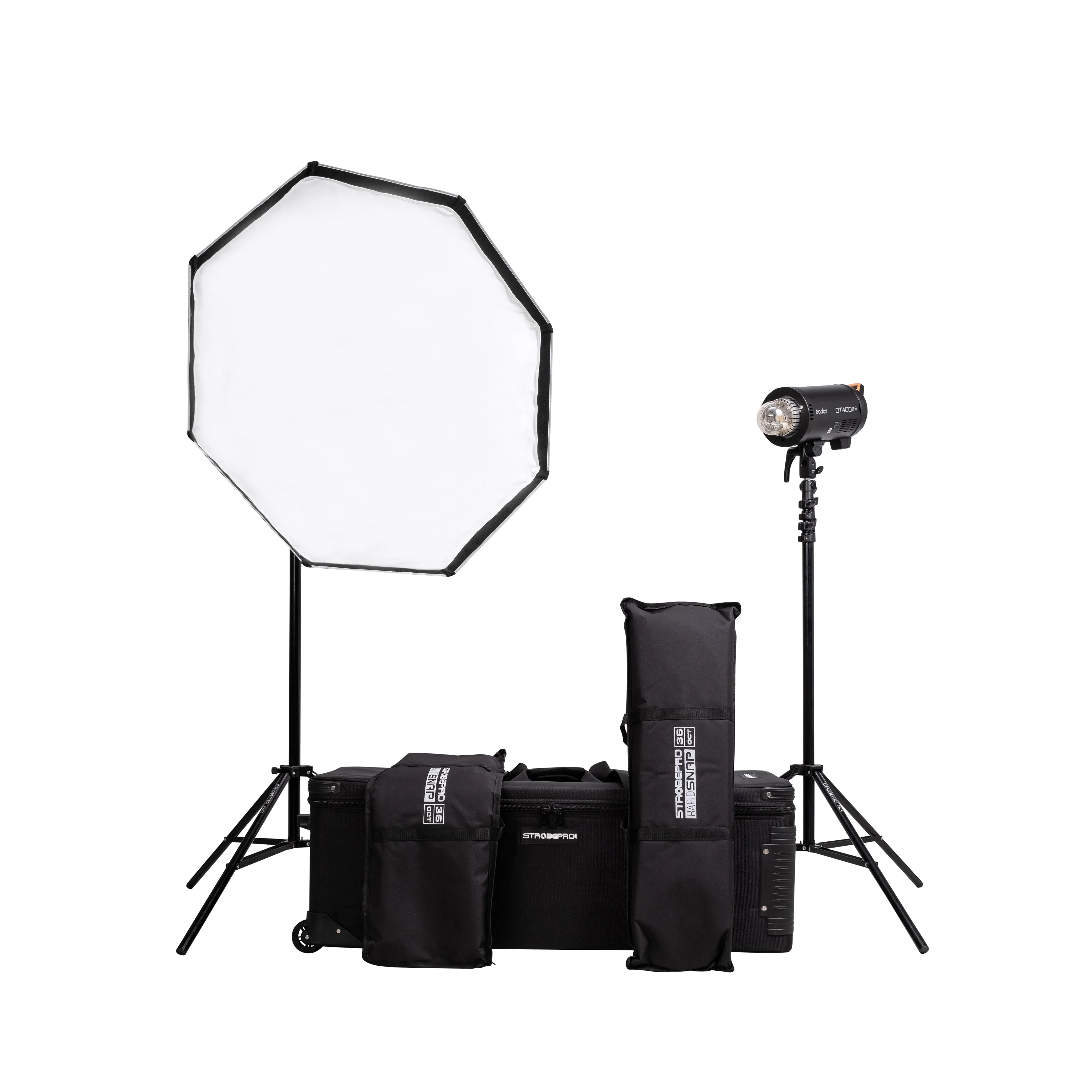 Strobepro Godox QT400iiiM Studio Lighting Kit