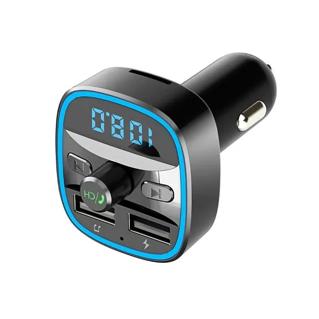 T25 Bluetooth 5.0 Car FM Transmitter