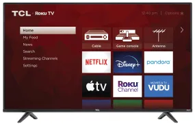 TCL 50" Class 4-Series 4K UHD HDR Roku Smart TV (50S431)