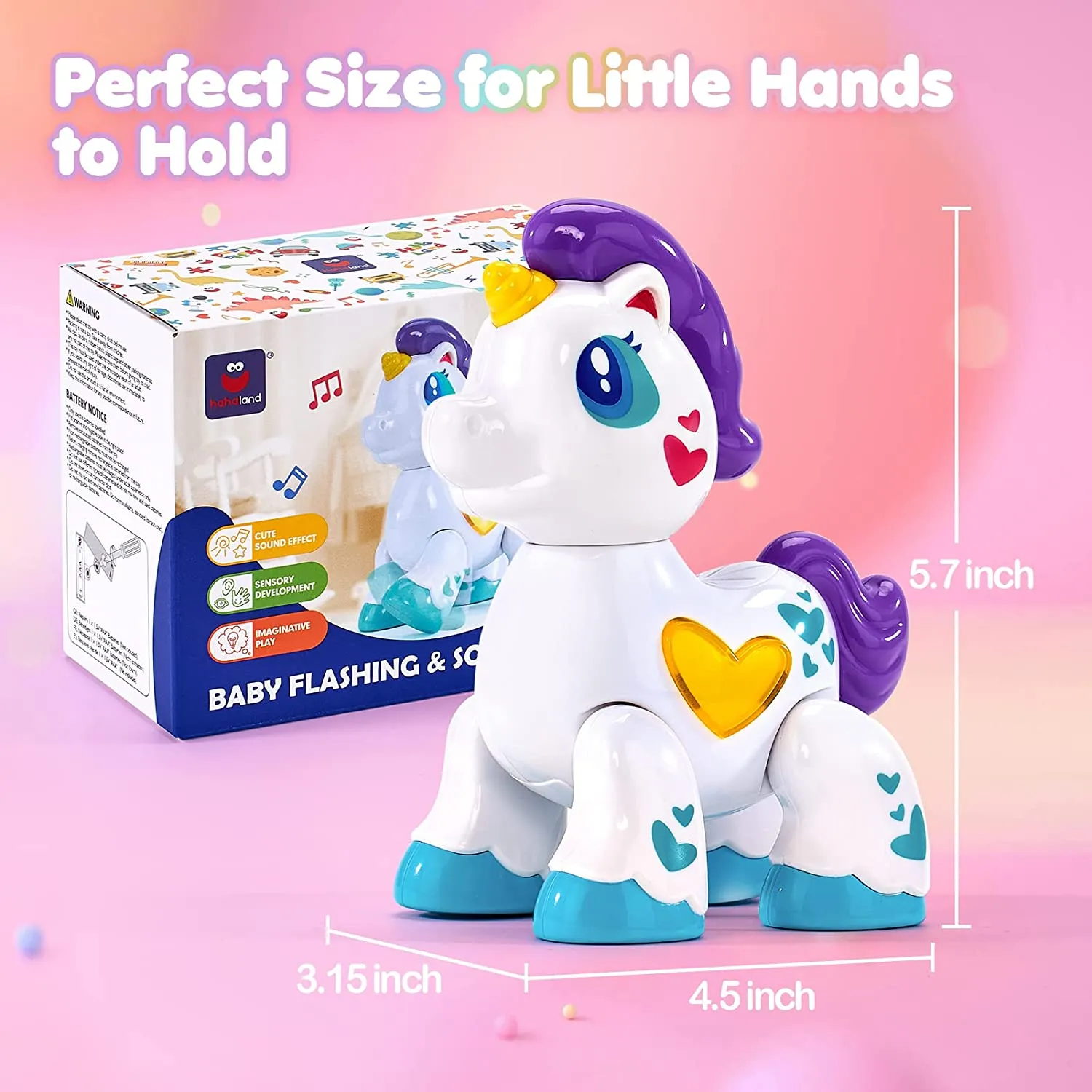 Toddler Girl Toys Unicorn Toy for 1 Year Old Girl