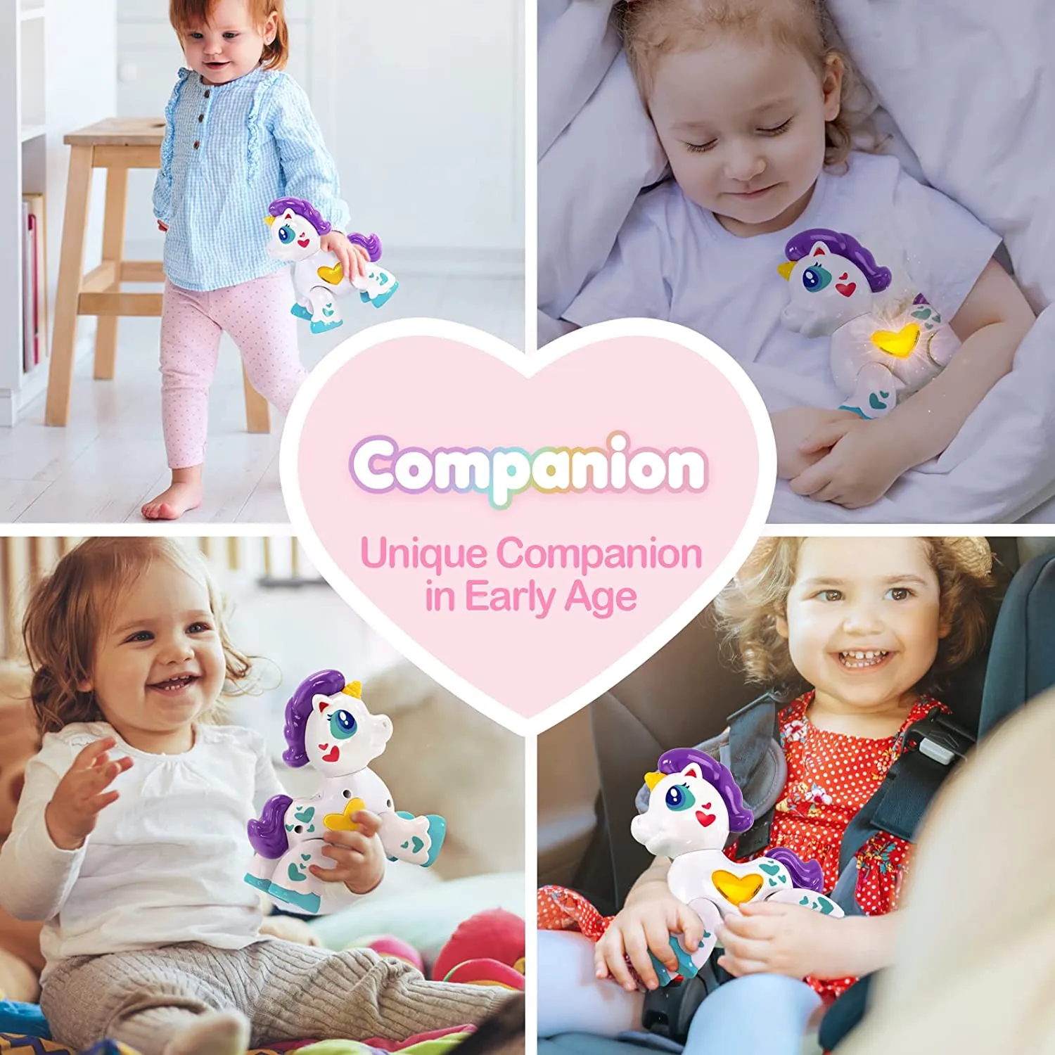 Toddler Girl Toys Unicorn Toy for 1 Year Old Girl