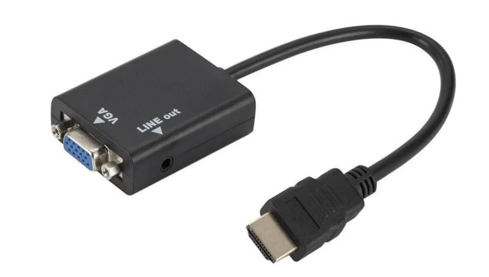 UNBRANDED VGA - HDTV ADAPTER WITH AUDIO