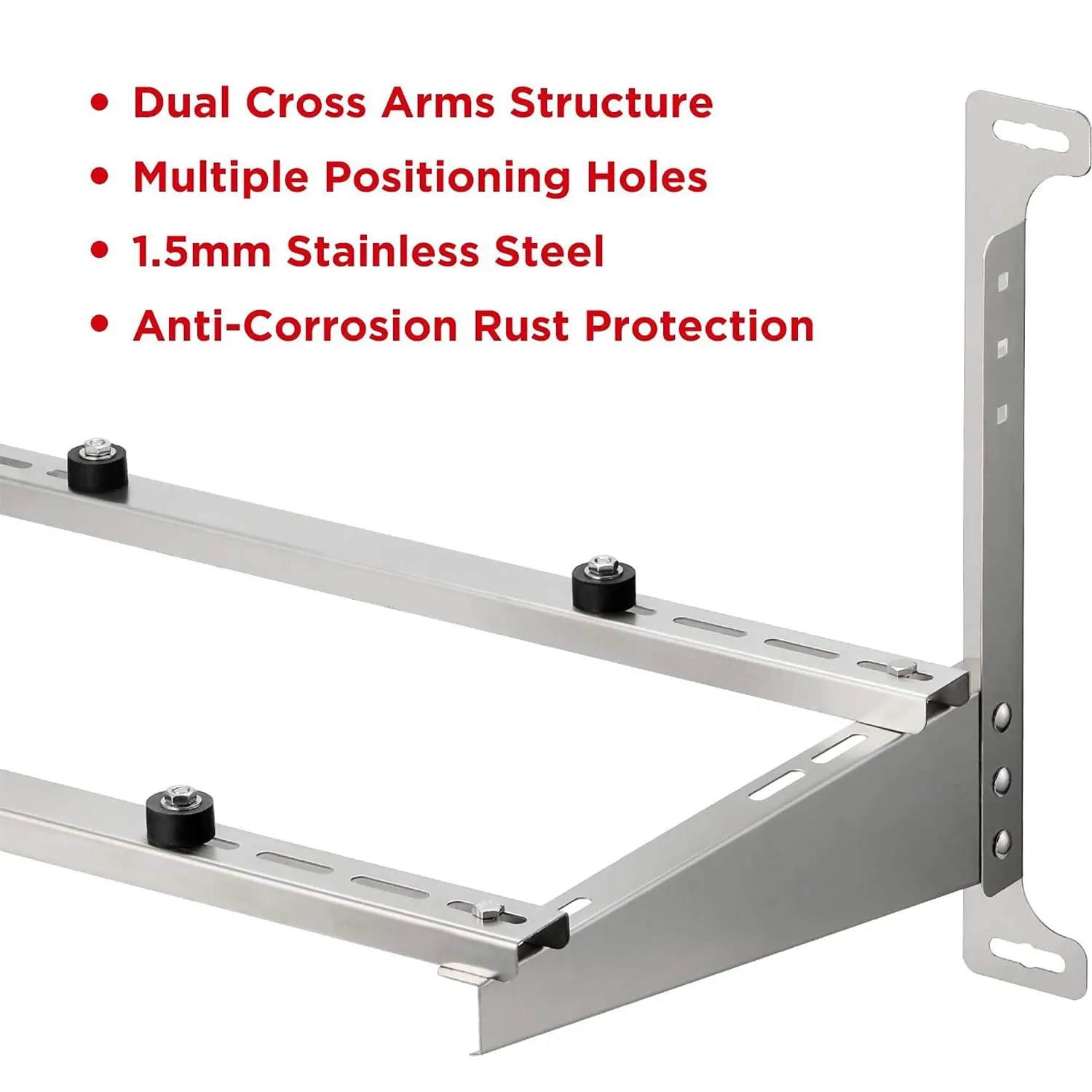 Wall Mounted Aluminum Bracket for Mini Spilt AC